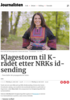 Klagestorm til K-rådet etter NRKs id-sending