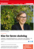 Klar for første skoledag