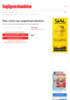 Klar med nye vegetarprodukter