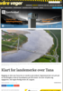 Klart for landemerke over Tana
