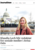Klaudia Lech blir redaktør for sosiale medier i Avisa Oslo