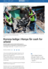 Korona-ledige i Kenya får cash for arbeid
