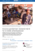 Korona-pandemien: bistand må til for å redde arbeidsplasser