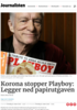 Korona stopper Playboy: Legger ned papirutgaven