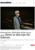 Krimreporter, tillitsvalgt og klar for en sigar. Dette er den nye NJ-lederen