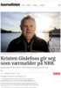 Kristen Gislefoss gir seg som værmelder på NRK