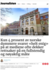 Kun 4 prosent av norske dommere svarer «helt enig» på at mediene ofte dekker rettsaker på en fullstendig og nøyaktig måte