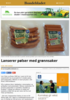 Lanserer pølser med grønnsaker