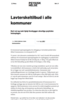 Lavterskeltilbud i alle kommuner