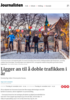 Ligger an til å doble trafikken i år