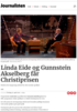 Linda Eide og Gunnstein Akselberg får Christiprisen