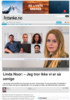 Linda Noor: - Jeg tror ikke vi er så uenige