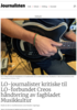 LO-journalister kritiske til LO-forbundet Creos haÌndtering av fagbladet Musikkultur