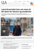 Lærerkvartalet kan om noen år bli tømt for lærere og studenter