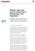 Manglar Leger utan grenser erkjenning av bioingeniørar som faggruppe?