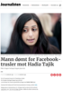 Mann dømt for Facebook-trusler mot Hadia Tajik