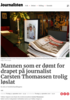 Mannen som er dømt for drapet på journalist Carsten Thomassen trolig løslat