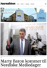 Marty Baron kommer til Nordiske Mediedager