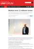 Medisin arver 11 millioner kroner