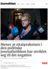 Mener at sitatpraksisen i den politiske journalistikken har utviklet seg til det negative