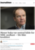 Mener boka var sentral kilde for NRK-podkast - ble ikke kreditert