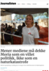 Mener mediene må dekke Moria som en villet politikk, ikke som en naturkatastrofe