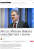 Mener Melnæs dukker unna kjernen i saken