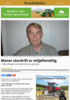 Mener stordrift er miljøfiendtlig