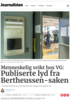 Menneskelig svikt hos VG: Publiserte lyd fra Bertheussen-saken