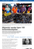Migranter sender hjem 100 bistandsbudsjetter
