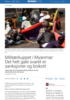 Militærkuppet i Myanmar: Detheltgale svaret er sanksjoner og boikott