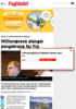 Millionærene stenger pengekrana for Frp