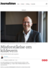 Misforståelse om kildevern