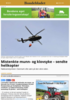 Mistenkte munn- og klovsyke - sendte helikopter