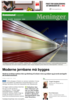 Moderne jernbane må bygges