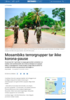 Mosambiks terrorgrupper tar ikke korona-pause