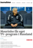 Mourinho får eget TV-program i Russland