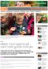 Møtet med fuglene på nært hold gjorde inntrykk