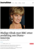 Mulige tiltak mot BBC etter avsløring om Diana-intervju