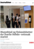 Munnbind og finlandshetter da Charlie Hebdo-rettssak startet