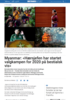 Myanmar: Hærsjefen har startet valgkampen for 2020 på bestialsk vis