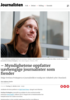 - Myndighetene oppfatter uavhengige journalister som fiender