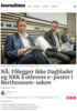 NÅ: Pålegger ikke Dagbladet og NRK å utlevere e-poster i Bertheussen-saken