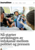 Nå starter utviklingen av infokanal mellom politiet og pressen