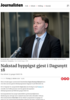 Nakstad hyppigst gjest i Dagsnytt 18