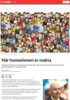 Når humanismen er makta