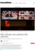 Når nyheter om nyheter blir nyheten