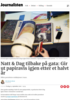 Natt & Dag tilbake på gata: Gir ut papiravis igjen etter et halvt år
