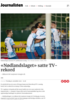 «Nødlandslaget» satte TV-rekord