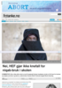 Nei, HEF gjør ikke knefall for niqab-bruk i skolen